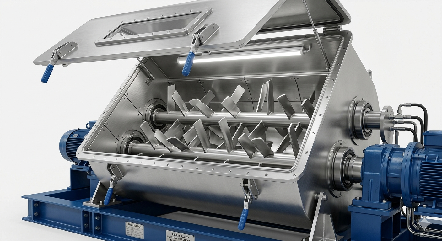 Custom-Designed Mixer and Blender Solutions for Construction Chemicals